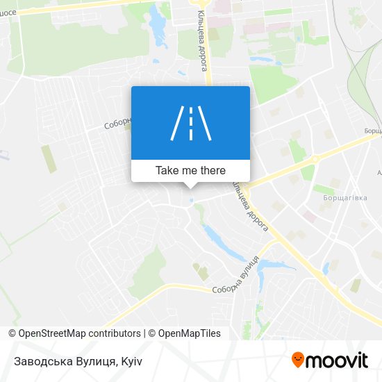 Заводська Вулиця map
