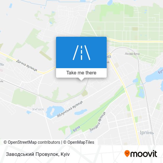 Заводський Провулок map