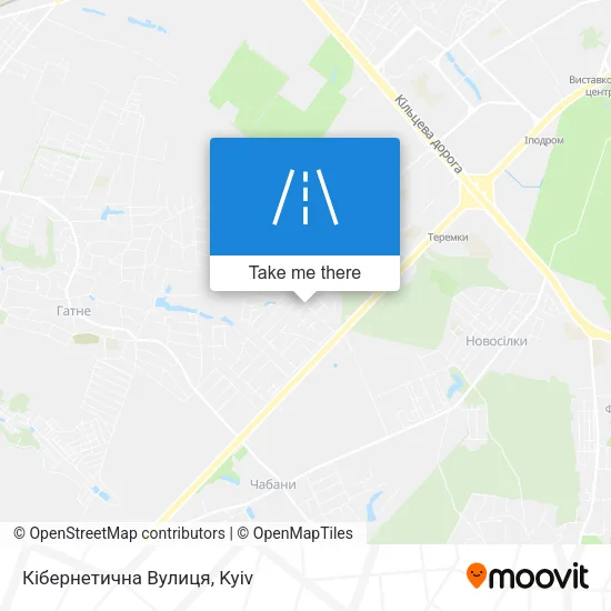 Карта Кібернетична Вулиця