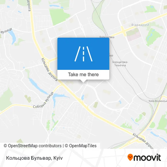 Карта Кольцова Бульвар