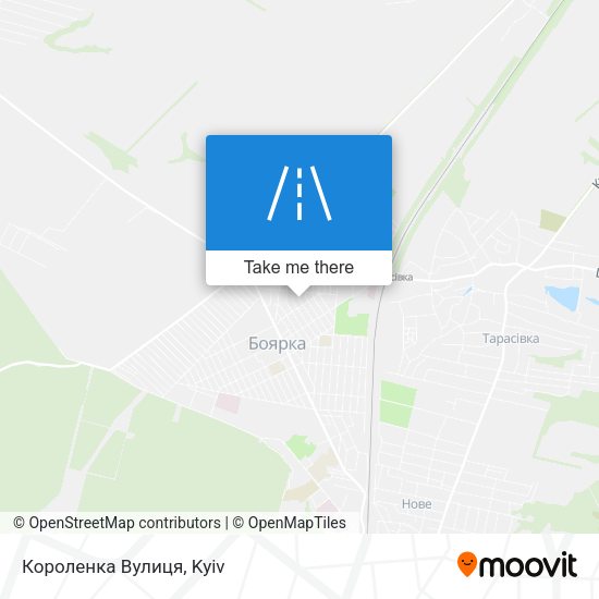 Короленка Вулиця map