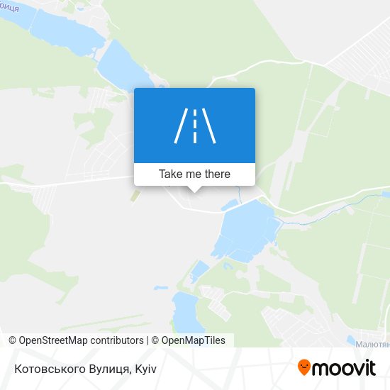 Котовського Вулиця map