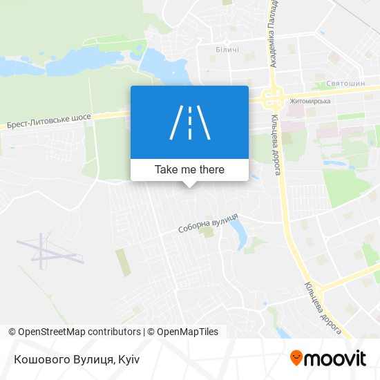 Кошового Вулиця map