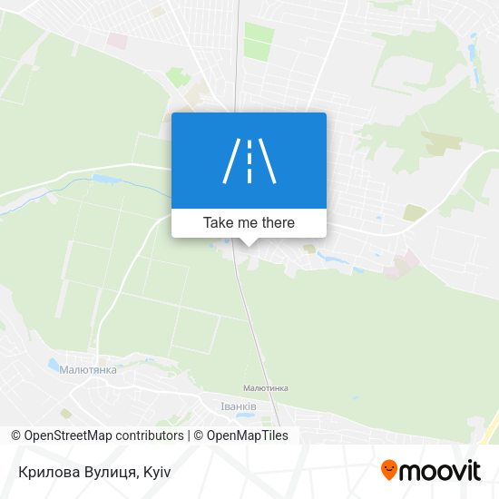 Крилова Вулиця map