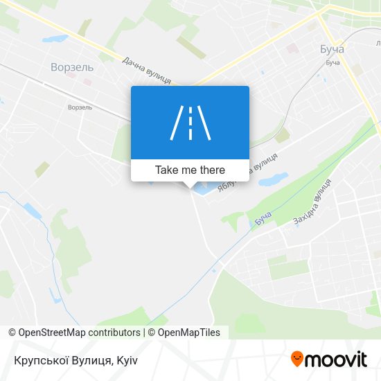 Крупської Вулиця map
