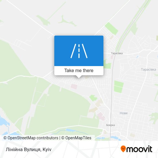 Лінійна Вулиця map