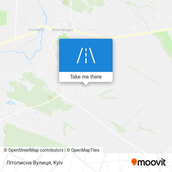 Літописна Вулиця map