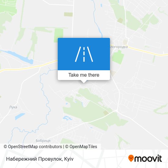 Набережний Провулок map