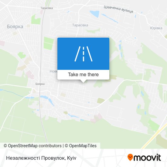 Незалежності Провулок map