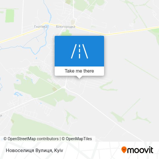 Новоселиця Вулиця map