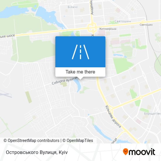 Островського Вулиця map