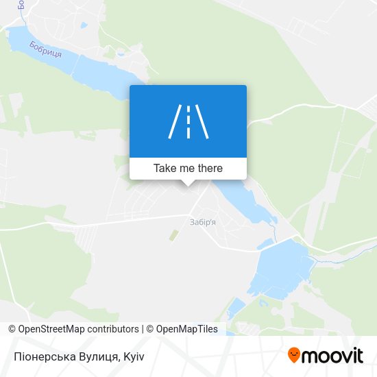 Піонерська Вулиця map