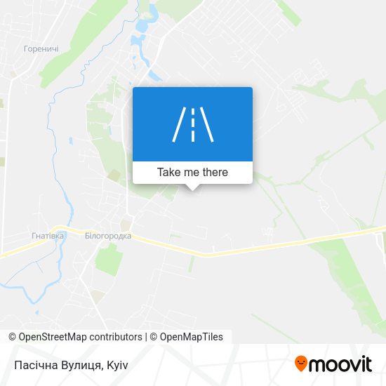 Пасічна Вулиця map