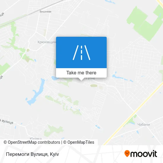 Карта Перемоги Вулиця