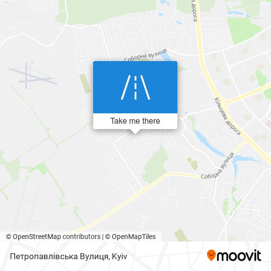 Петропавлівська Вулиця map