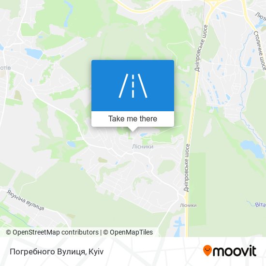 Погребного Вулиця map