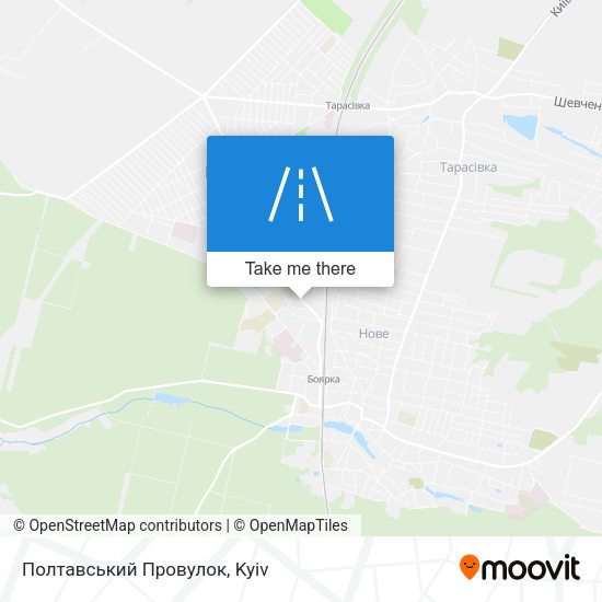 Полтавський Провулок map