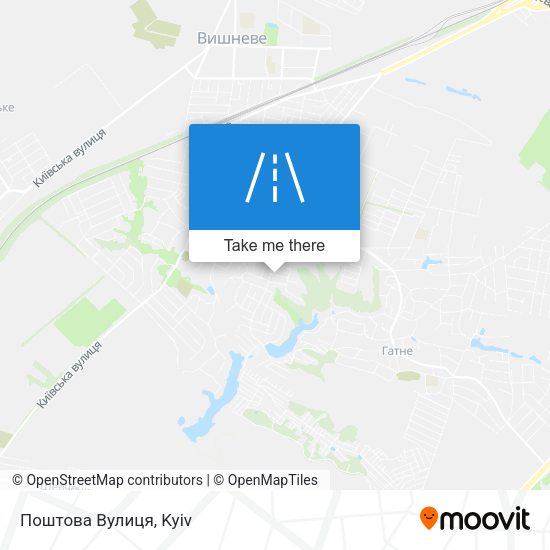 Поштова Вулиця map
