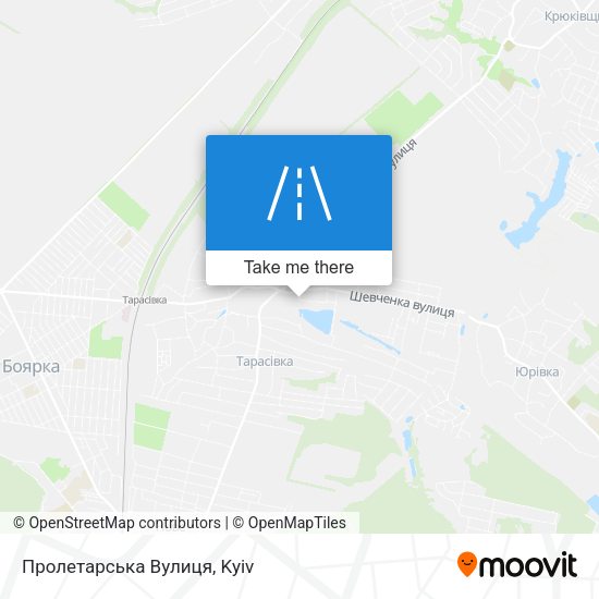 Пролетарська Вулиця map