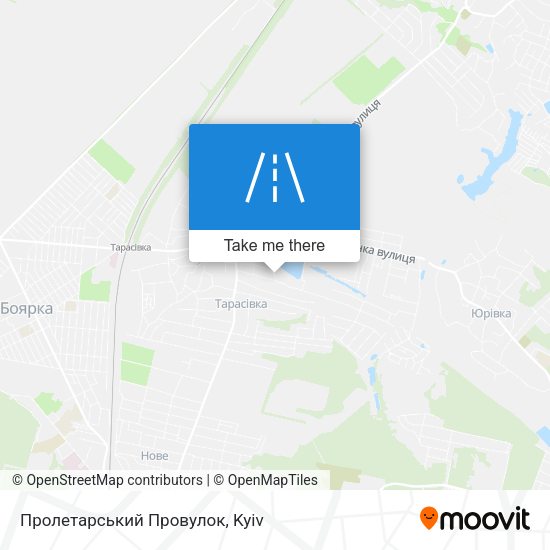 Пролетарський Провулок map