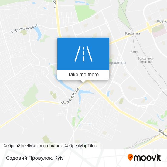 Садовий Провулок map