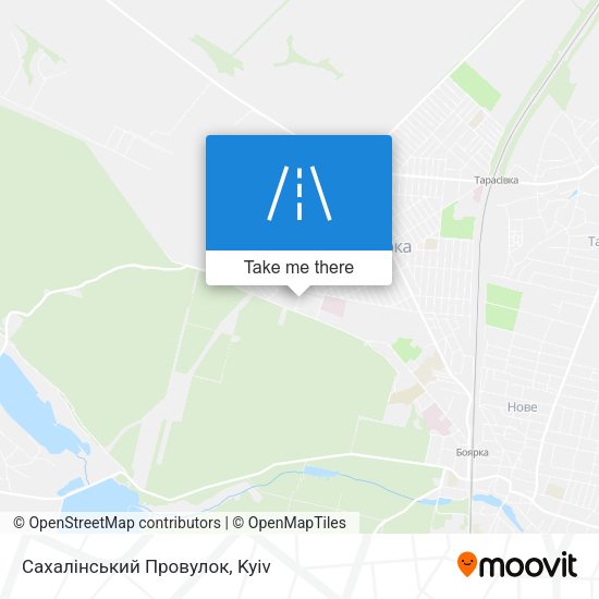 Сахалінський Провулок map