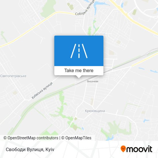 Свободи Вулиця map