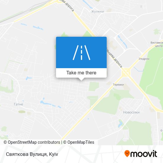 Святкова Вулиця map