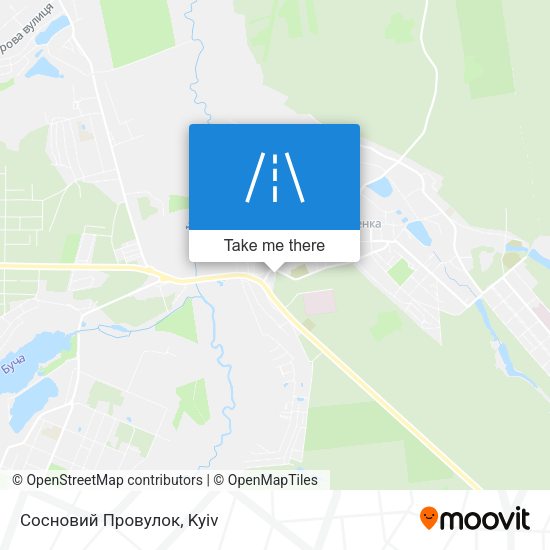 Сосновий Провулок map