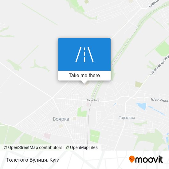 Толстого Вулиця map