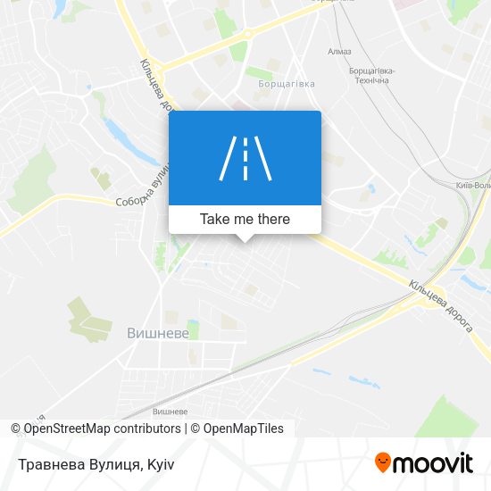 Травнева Вулиця map