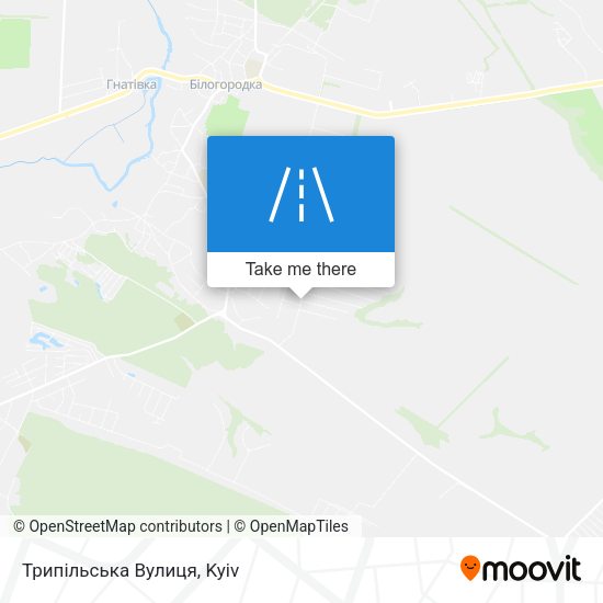 Трипільська Вулиця map