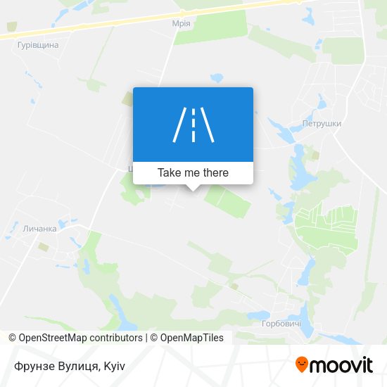 Фрунзе Вулиця map