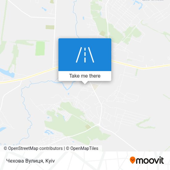 Чехова Вулиця map
