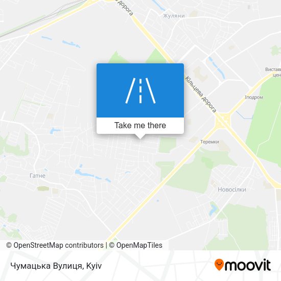 Чумацька Вулиця map