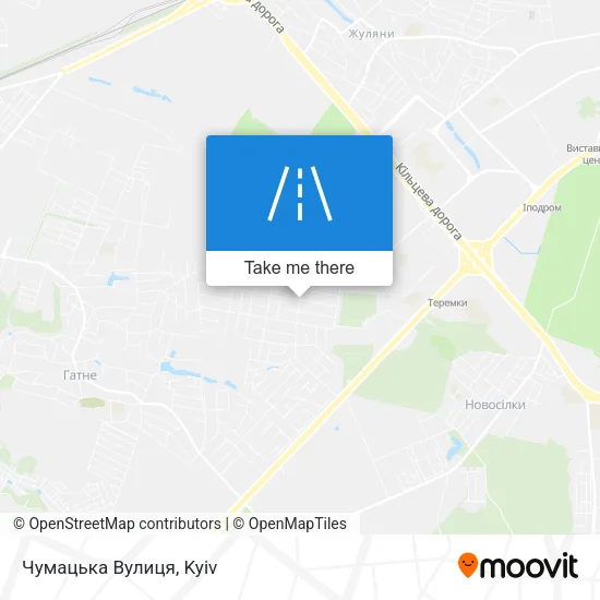 Карта Чумацька Вулиця