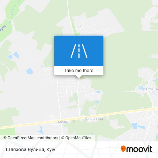 Шляхова Вулиця map