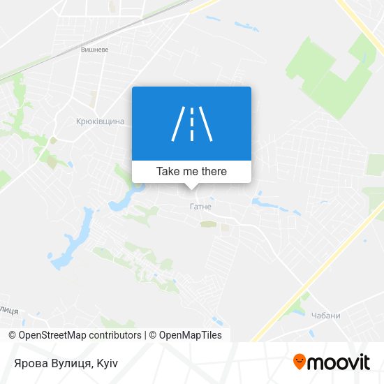 Ярова Вулиця map