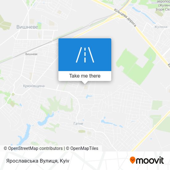 Ярославська Вулиця map