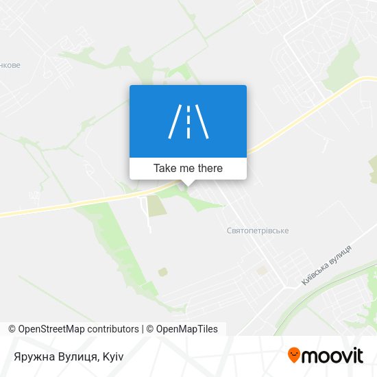 Яружна Вулиця map