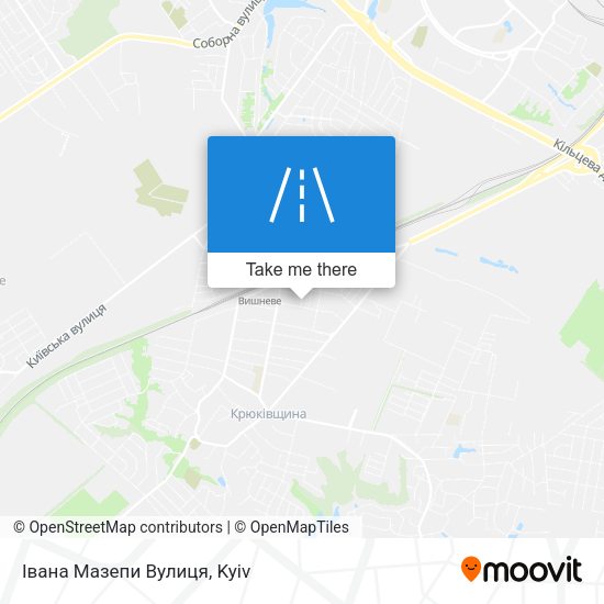 Івана Мазепи Вулиця map