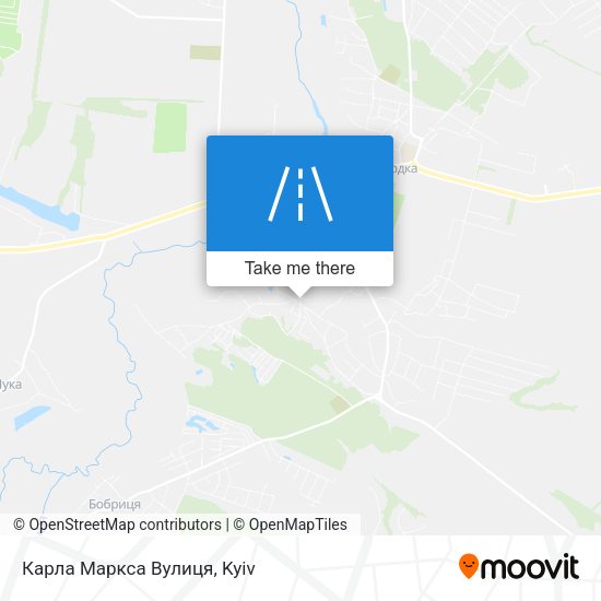 Карла Маркса Вулиця map