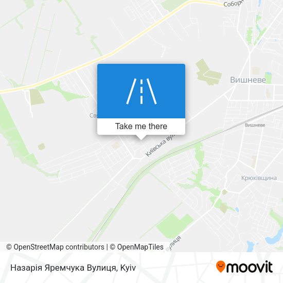 Назарія Яремчука Вулиця map