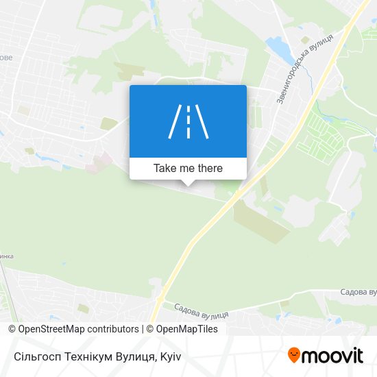 Сільгосп Технікум Вулиця map