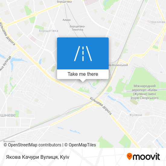 Якова Качури Вулиця map