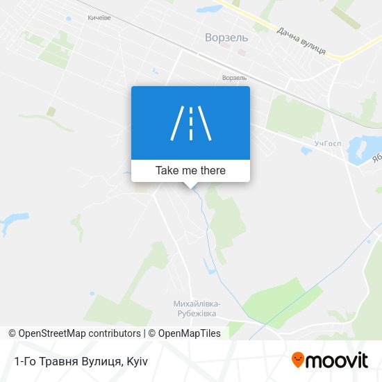 1-Го Травня Вулиця map