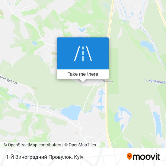 1-Й Виноградний Провулок map