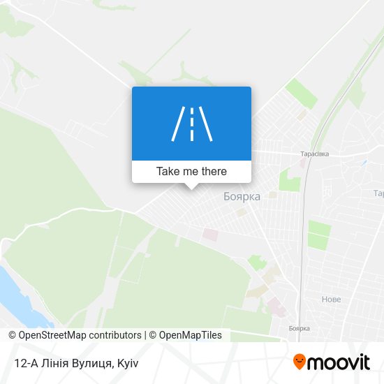 12-А Лінія Вулиця map