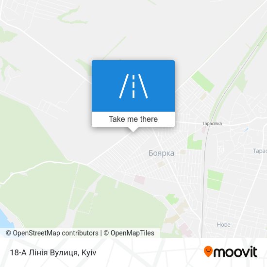 18-А Лінія Вулиця map