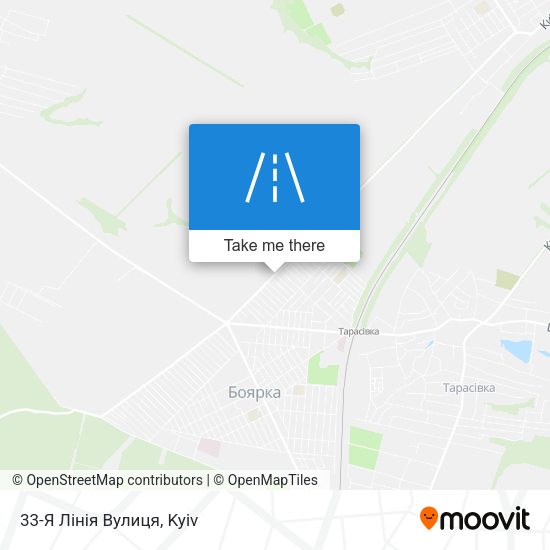 33-Я Лінія Вулиця map